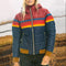 KARLA - CHAQUETA ACOLCHADA RAYAS RETRO